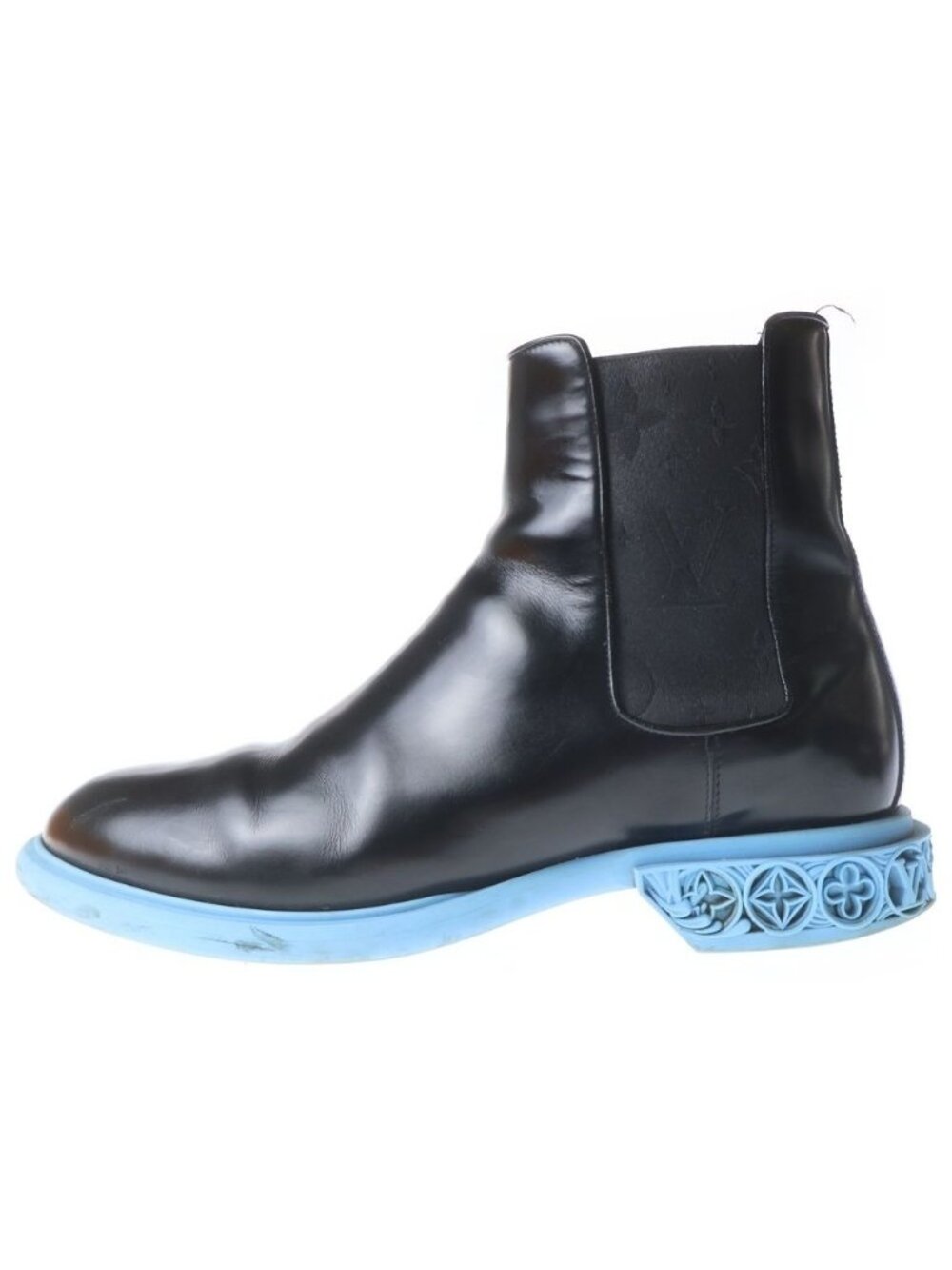 Louis Vuitton Formal Dimension Dress Black Blue